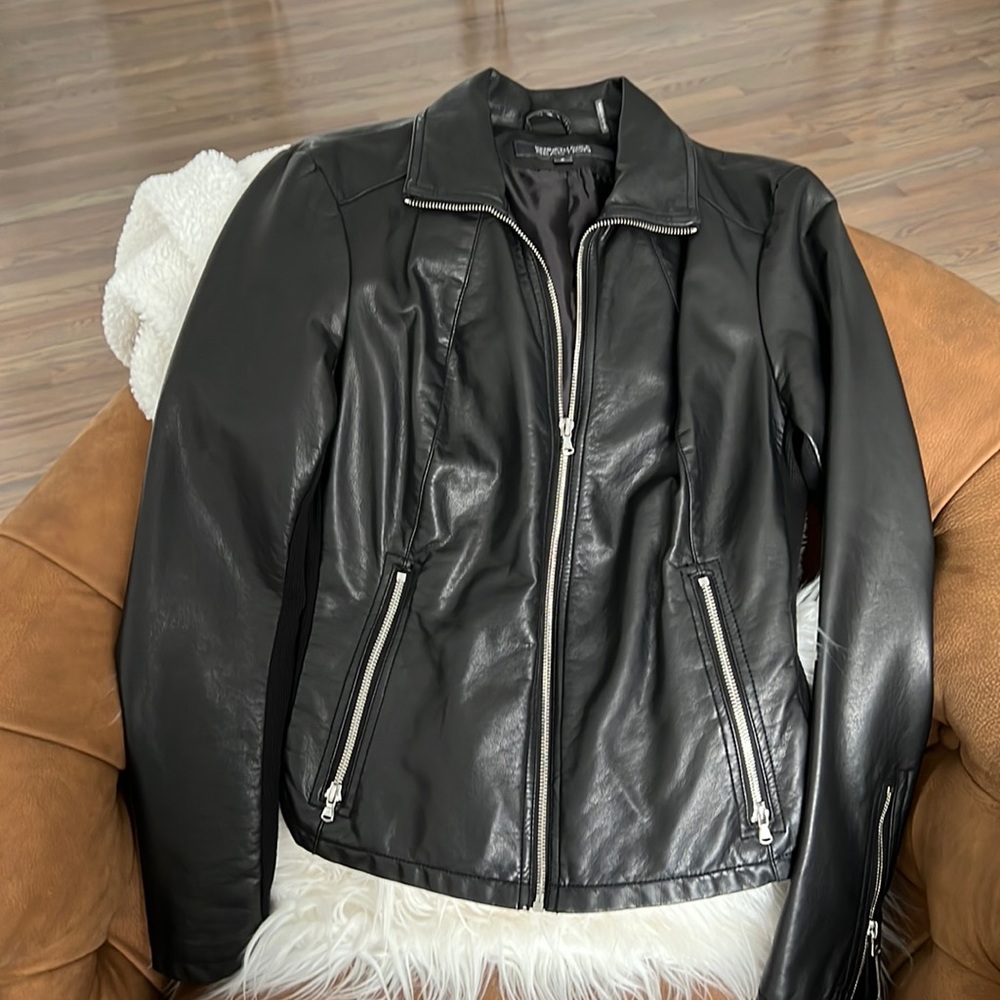 Kenneth Cole Reaction “leather like jacket”